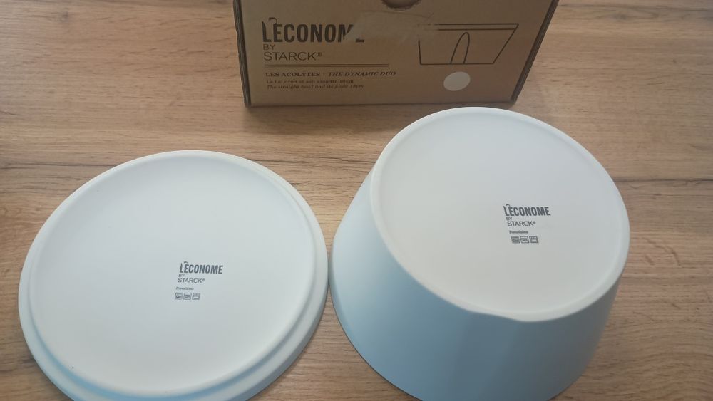 Zestaw porcelanowy L'econome by starck 18cm