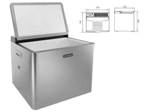 Lodówka turystyczna Nvox A35G12/24 35L 12V 24V 230V Gaz