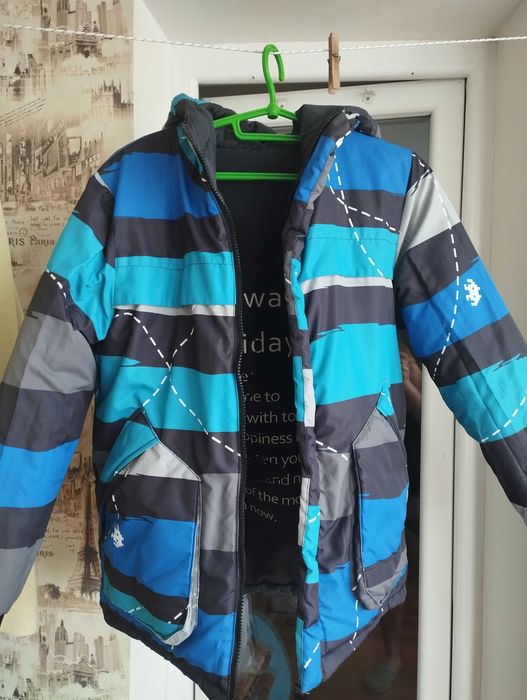 Куртка зимова двостороння