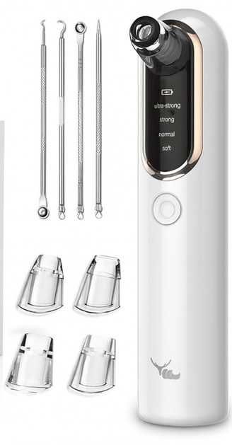 Акумуляторний вакуумний очищувач обличчя Blackhead Remover Y002