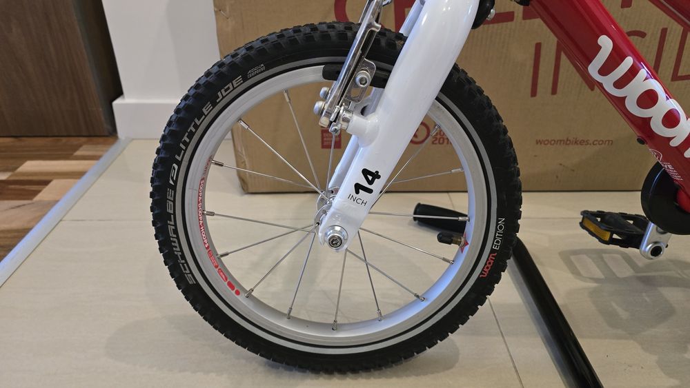 Rower Woom 2 Wysyłka Rowerek 14" cali dziecięcy