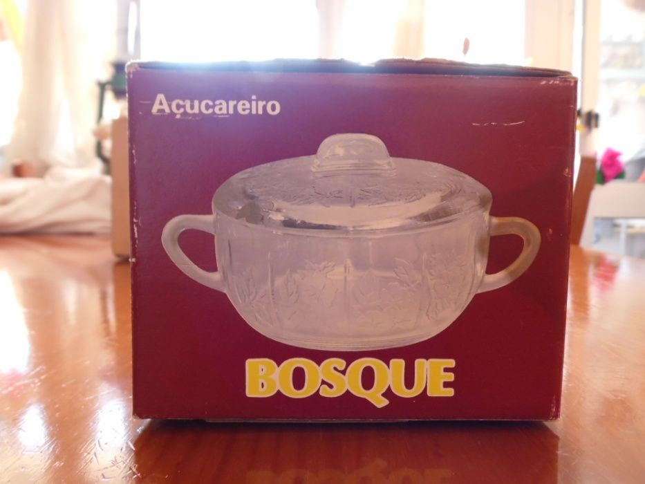 Açucareiro em vidro