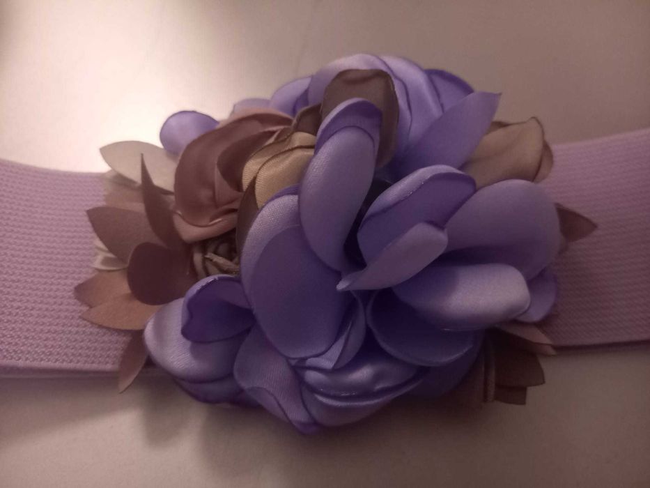 Liliowy pasek - 70 cm