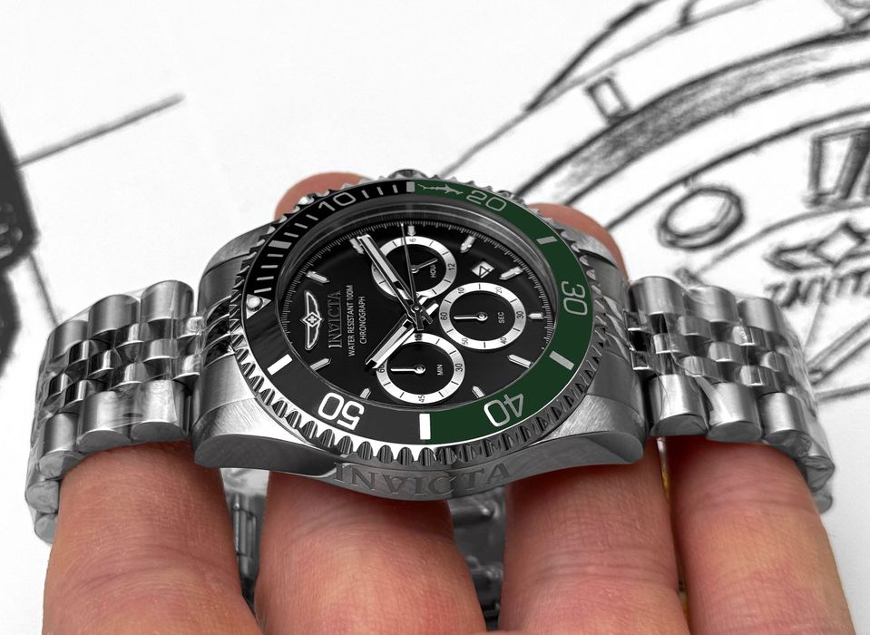 Годинник Invicta 48380 Pro Diver 43 mm. Master of the Oceans 100