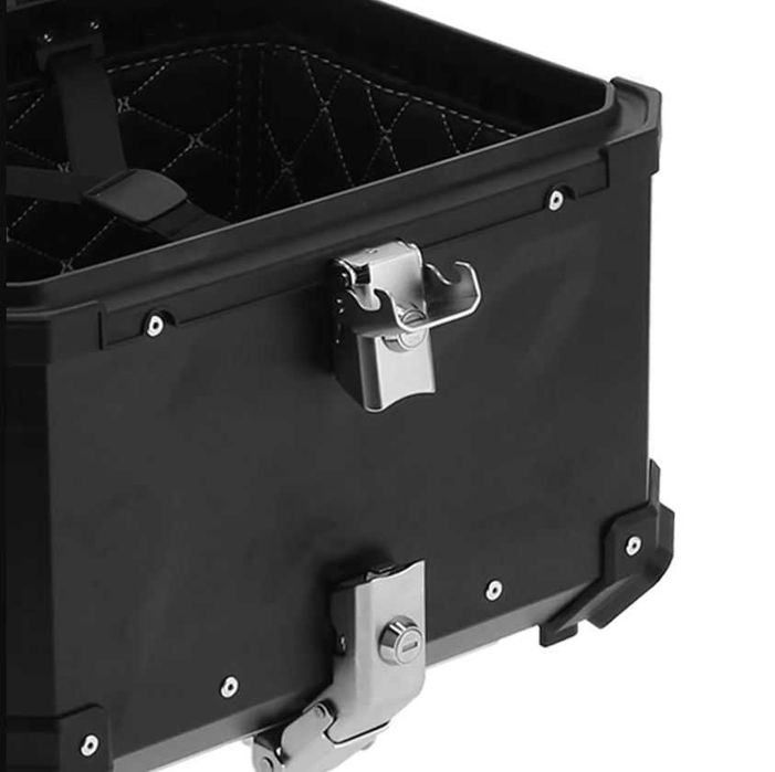 Ящик Adventure 45L центральний кофр на мото Алюміній