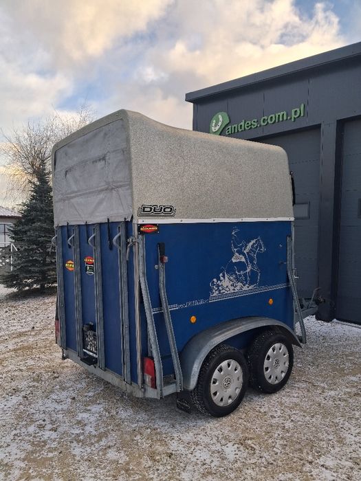 Przyczepa dla koni Boeckmann Duo