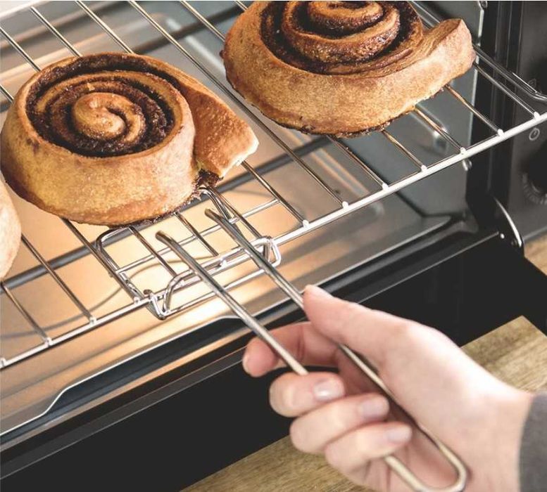 Polski PIEKARNIK 4w1 Elektryczny 48 L Termoobieg Rożno Grill SUSZARKA