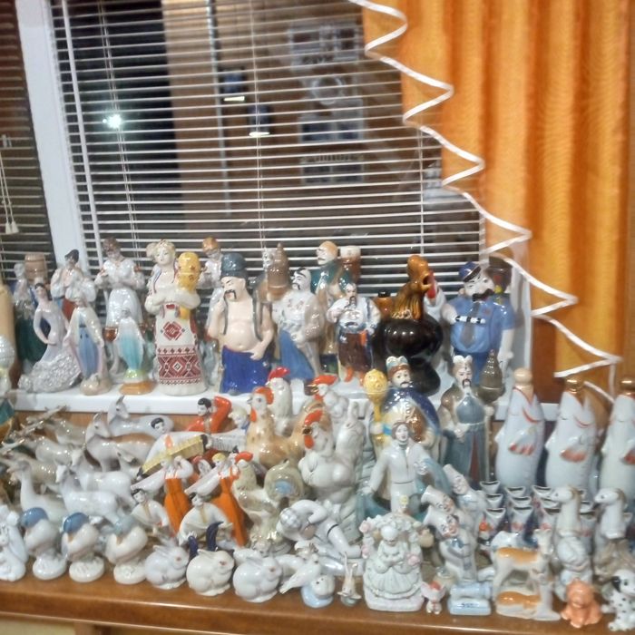 Статуэтки времён СССР .