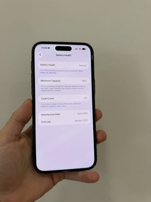 iPhone 15 Pro Max 256GB | Titânio Natural | 98% Bateria | Como Novo