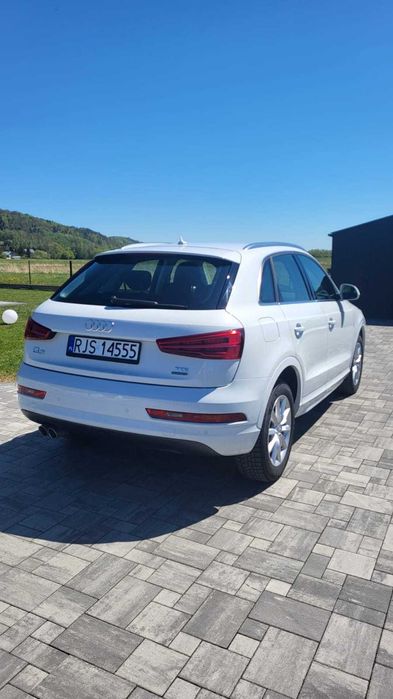 Piękne, białe Audi Q3 quattro automat