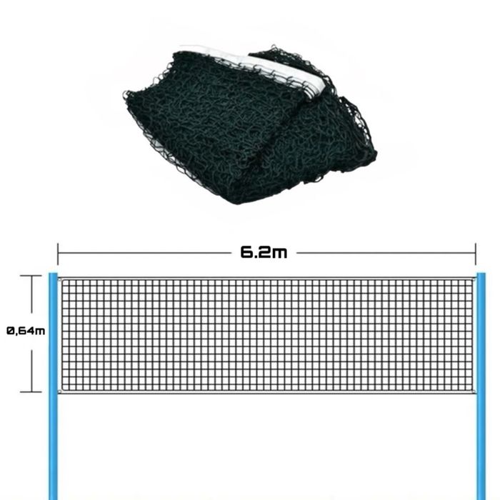 Волейбольная СЕТКА‼️ сетка для волейбола 6,2м х 0,64м