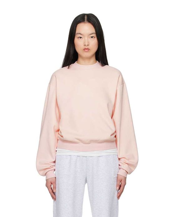 Світшот Skims Cotton Fleece Classic Sweatshirt Barely Pink