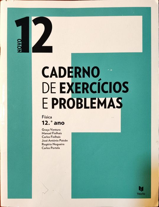 Caderno de exercícios de física