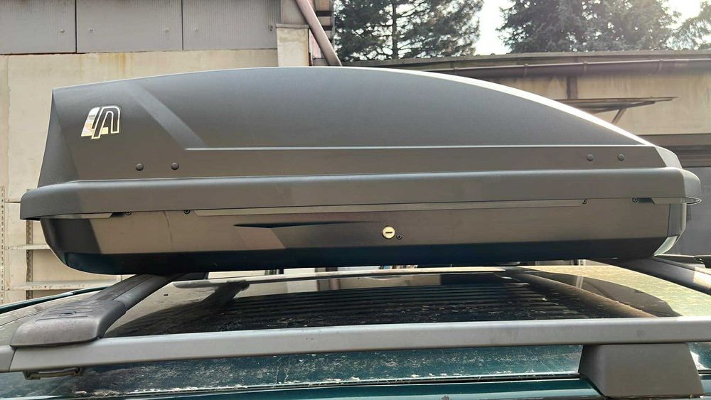 Box dachowy Taurus Adventure 300 / Lanco – Czarny Mat, 300L