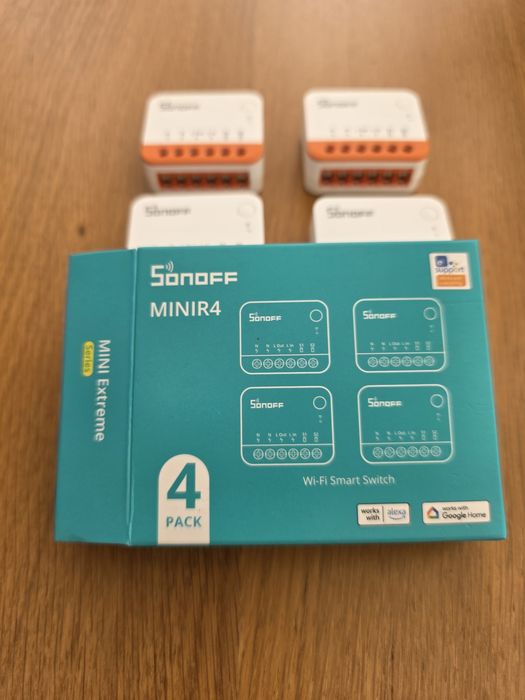 Sonoff MINIR4 Pack 4 - Novos