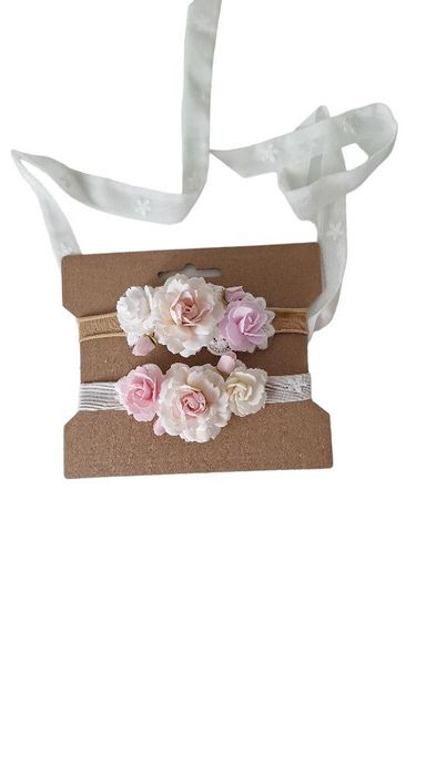 Biała Sukienka do chrztu dla dziewczynki z koronką biała Piękna krótk