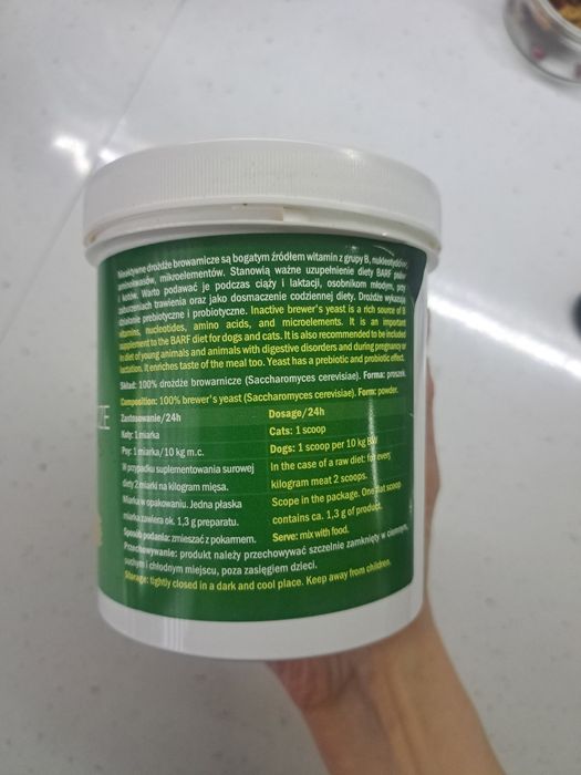 Pokusa drożdże browarnicze suplement dla psa