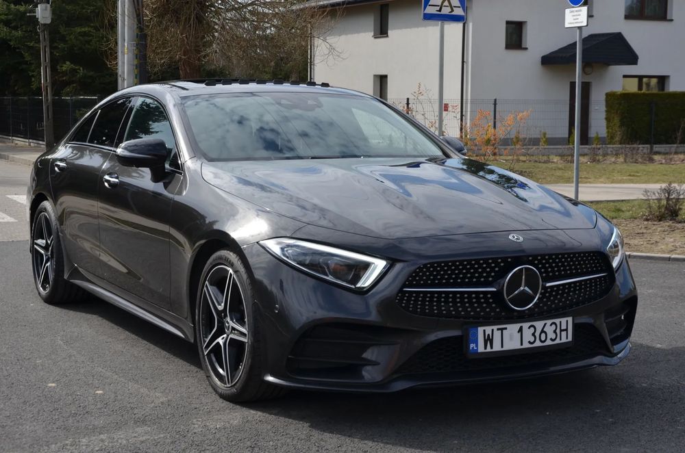 Mercedes-Benz CLS Mercedes CLS 2021 Amg Hak HeadUP Bumaster Ledy Szyberdach Radar Vat23