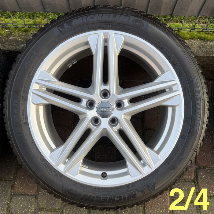 20  cali Audi Q5 SQ5 s-line quattro felgi koła komplet oryginał 5x112