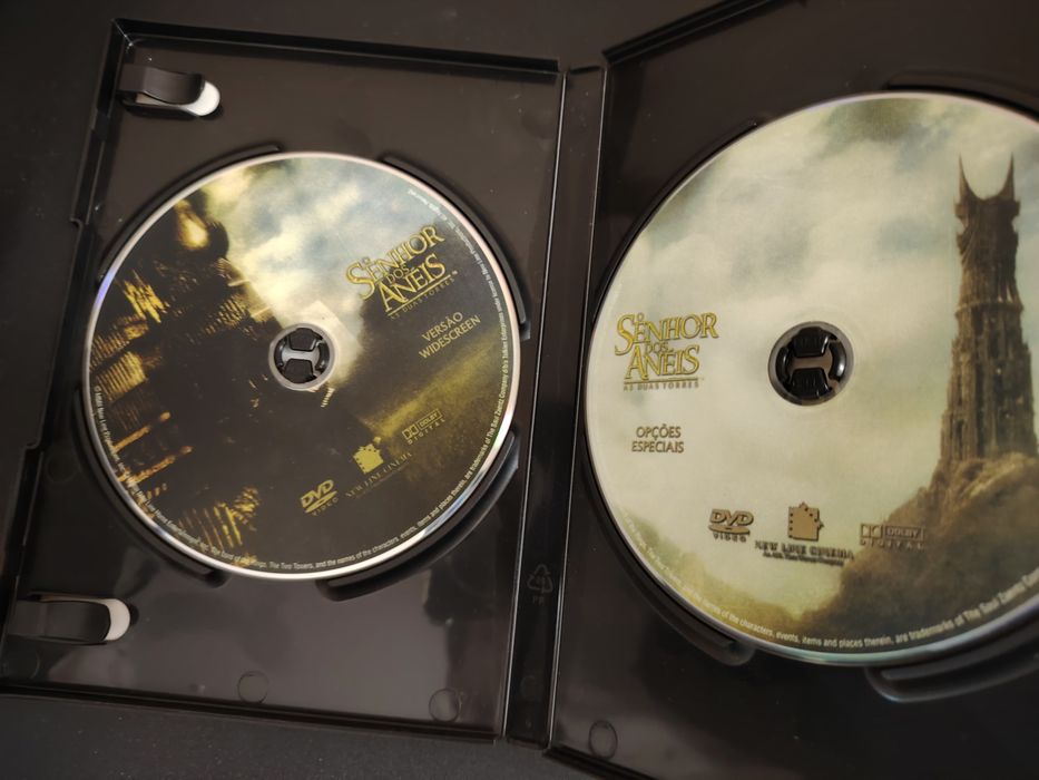 Senhor dos Anéis  - trilogia - DVDs