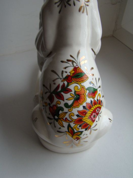 Фарфор, Слон роспись, позолота.