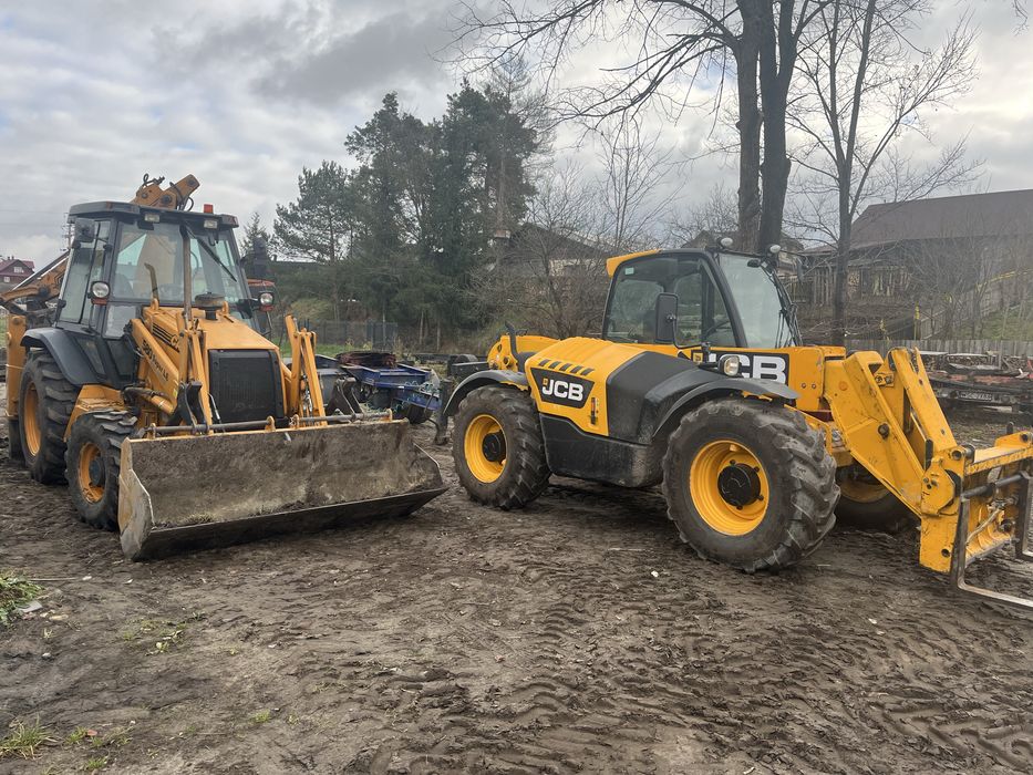 Usługi koparką, ładowarką teleskopową , laweta