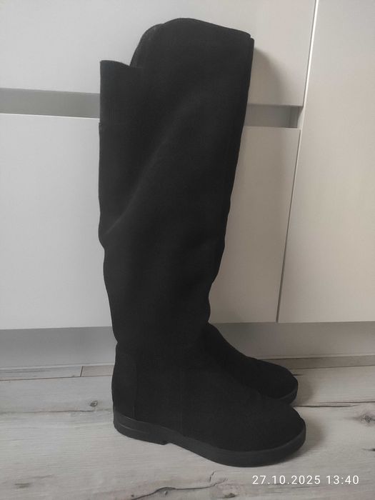 Ботфорти на хутрі 37,5р. 24 см