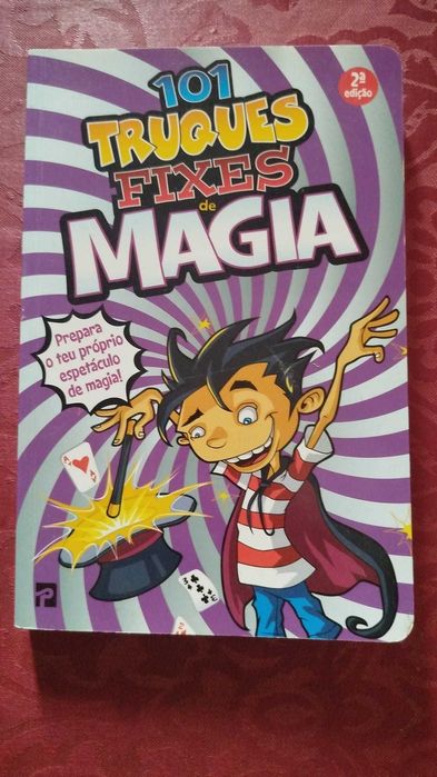 Livro "101 truques de magia"