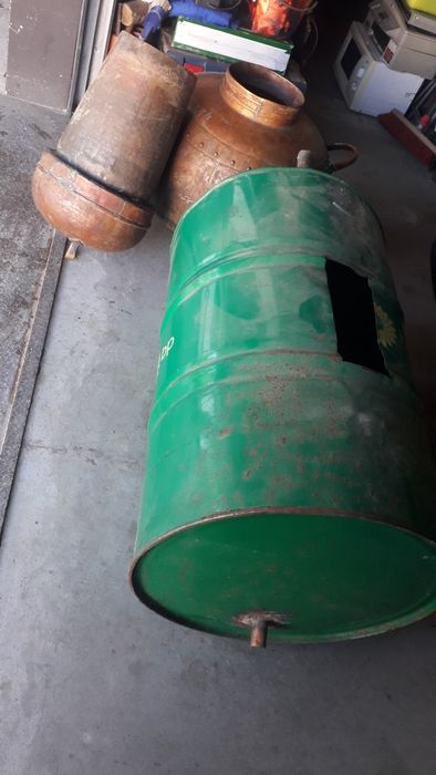 Alambique de 90 a 100 L em cobre