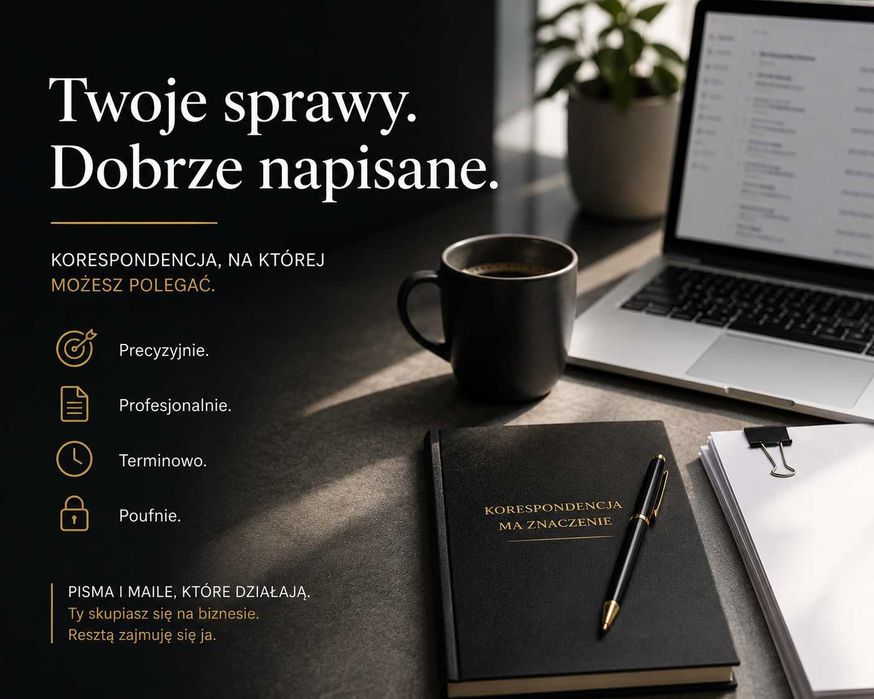 Przygotowanie i prowadzenie korespondencji