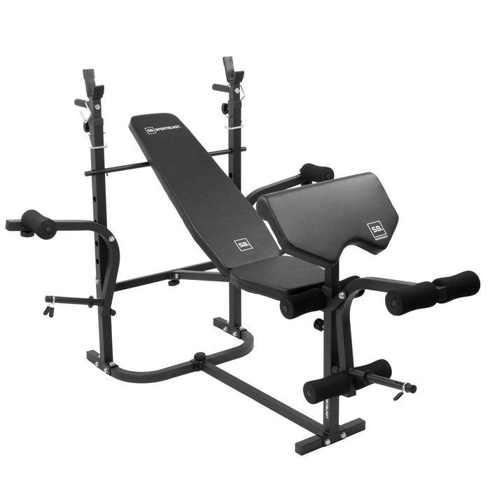 Ławka treningowa wielofunkcyjna stojaki rozpiętki modlitewnik LU