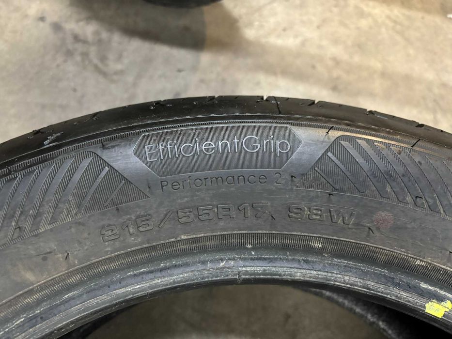 2X OPONY LETNIE 215/55R17 98W Goodyear EfficientGrip 2 XL 2024R NOWE!