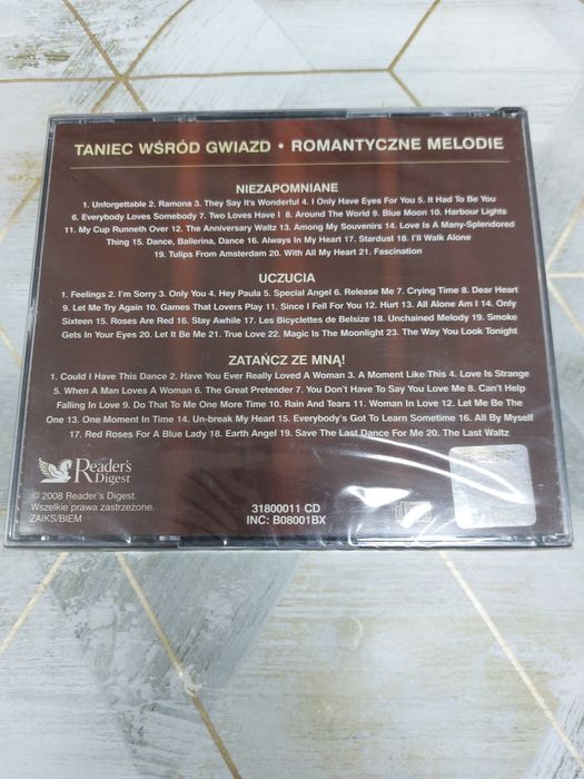 Romantyczne melodie. Taniec wśród gwiazd. 3 CD. Nowe w folii