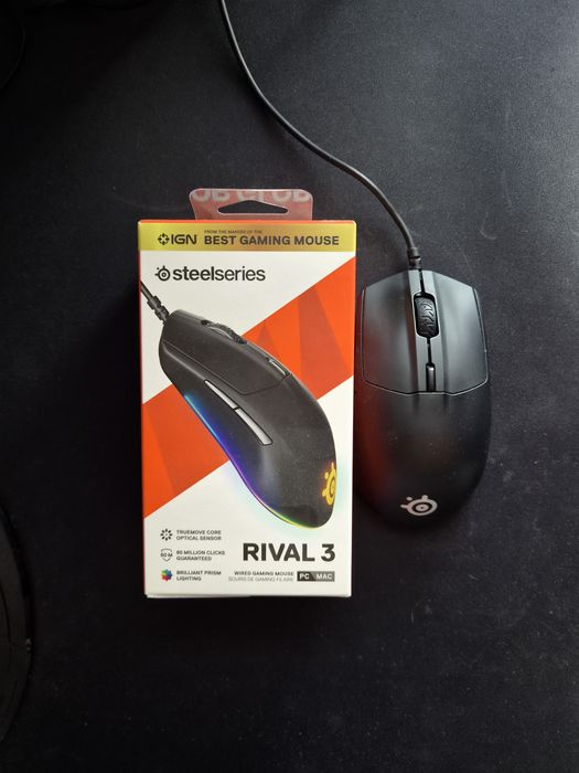 Myszka stealseries rival 3