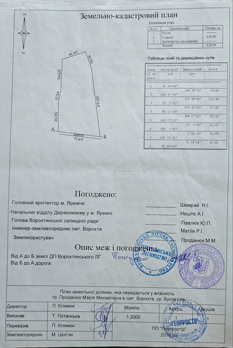 Ділянка оточена лісом