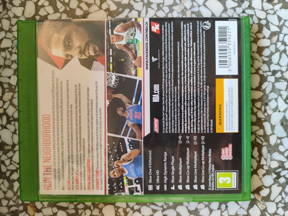 NBA 2K18 Xbox one Series X