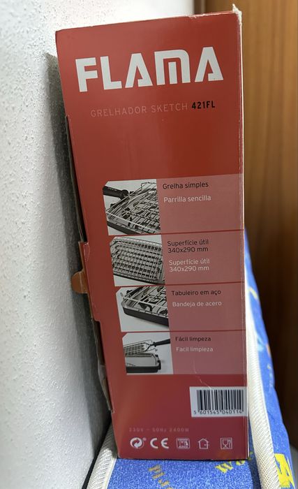 Grelhador Elétrico de Resistência 2400W 421FL