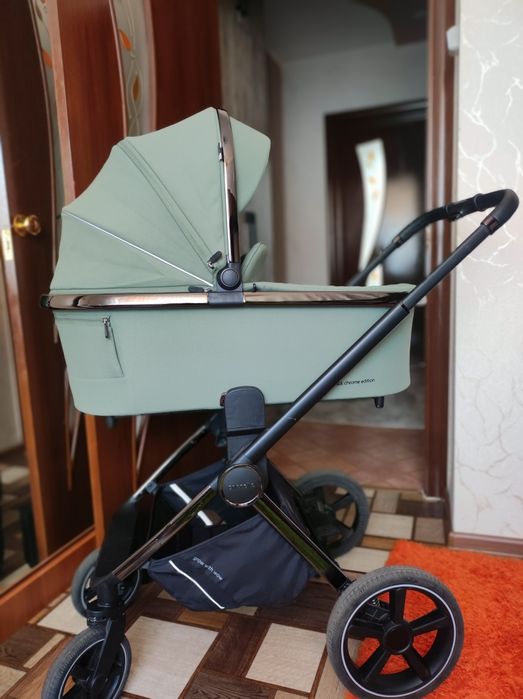 Коляска Bebetto Ultimo Black Chrome Edition  2 в 1.