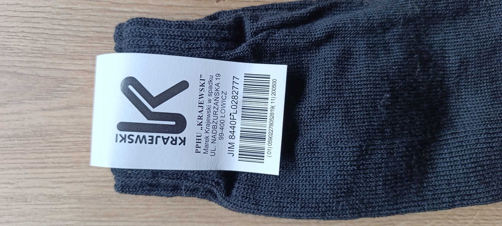Skarpety zimowe wz. 539/MON rozm. 29-30