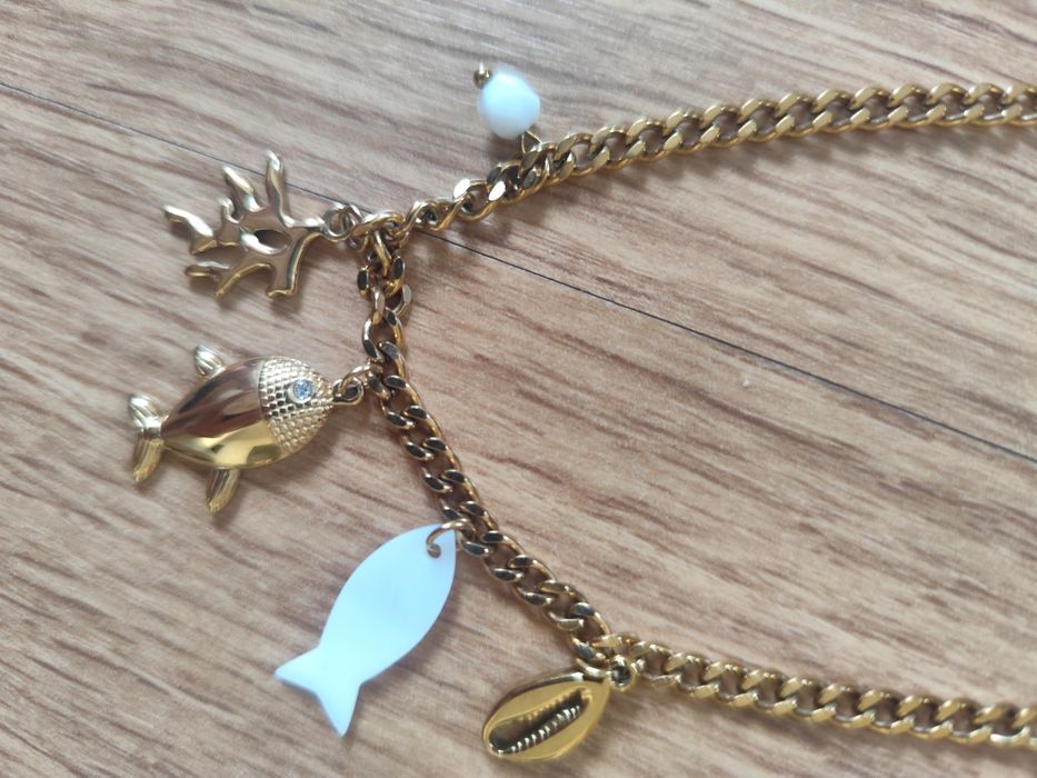 Conjunto pulseira e colar SMOLL