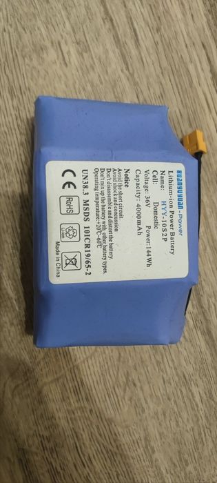 Akumulator 36v 4ah 4000mAh do deski elektrycznej