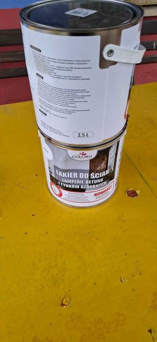 Sprzedam lakiery oraz impregnaty