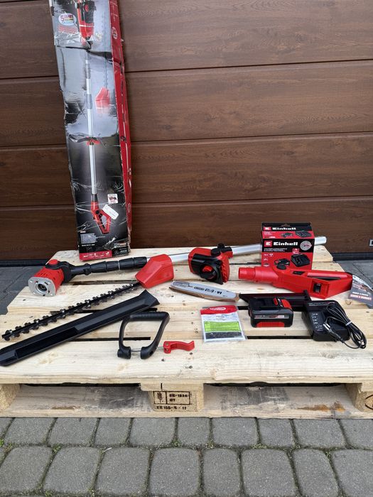 Nozyce / piła na wysiegniku aku 4ah einhell
