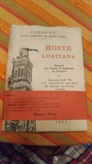 Hoste Lusitana Epopeia das Armas Portuguesas na Flandres 1932