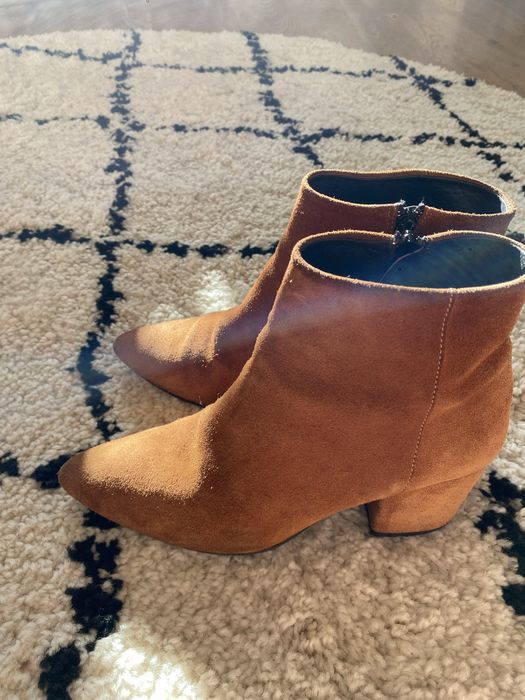 Botki brązowe zamszowe Vero Moda 38