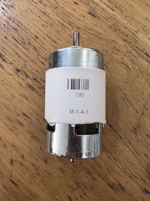 Motor DC 795 de Alta Velocidade e Torque - 12V-24V (Novo)