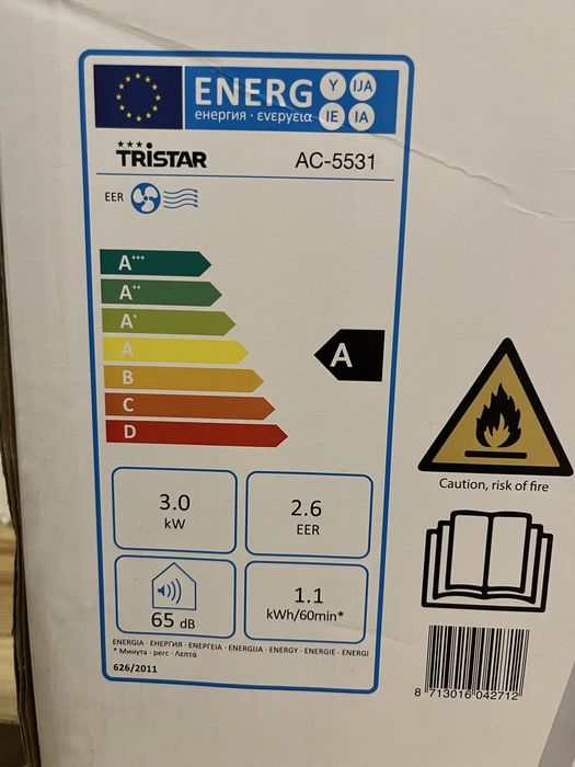 Ar condicionado portátil Tristar