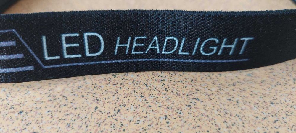 Фонарик налобный с функцией жестового управления, на аккумуляторе