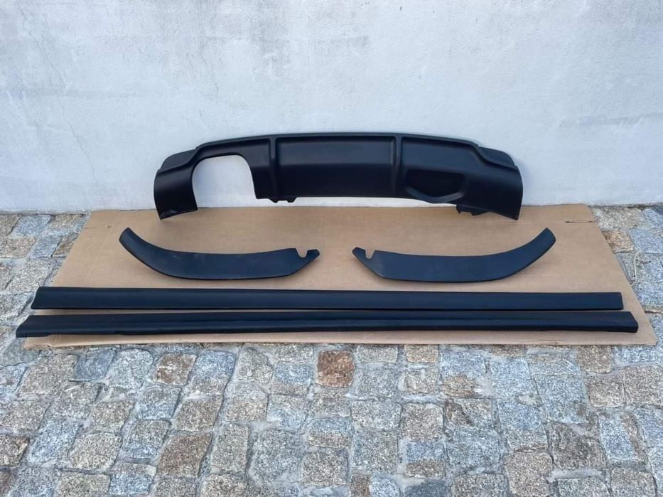 SPOILER DIFUSOR DE ESCAPE PALA ABA AUDI A1 RS1 S1 S-LINE SLINE novo