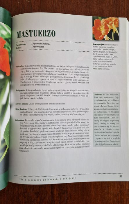 Ziołolecznictwo Amazońskie i Andyjskie dr Katarzyna Żurawska